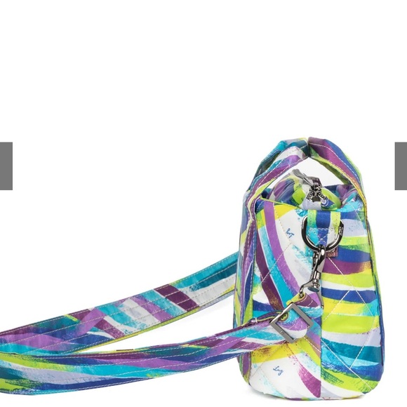 Lug Dory Mini Crossbody Bag in Brushstroke Multi NWT - Picture 4 of 10